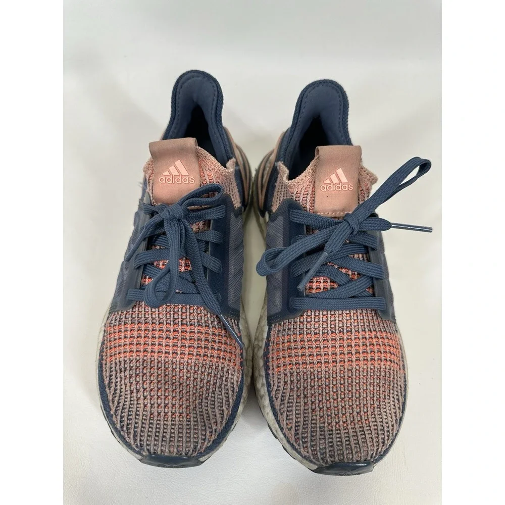 Adidas UltraBoost 19 Womens Size‎ 6 Blue Gray Pink Shoes G54013